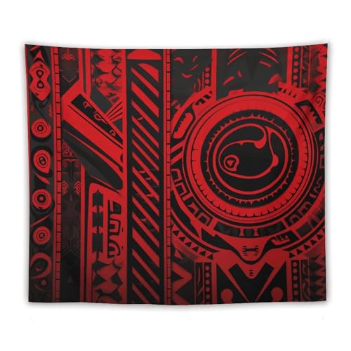 Tapisserie murale noir et rouge pour créer une ambiance esthétique de chambre