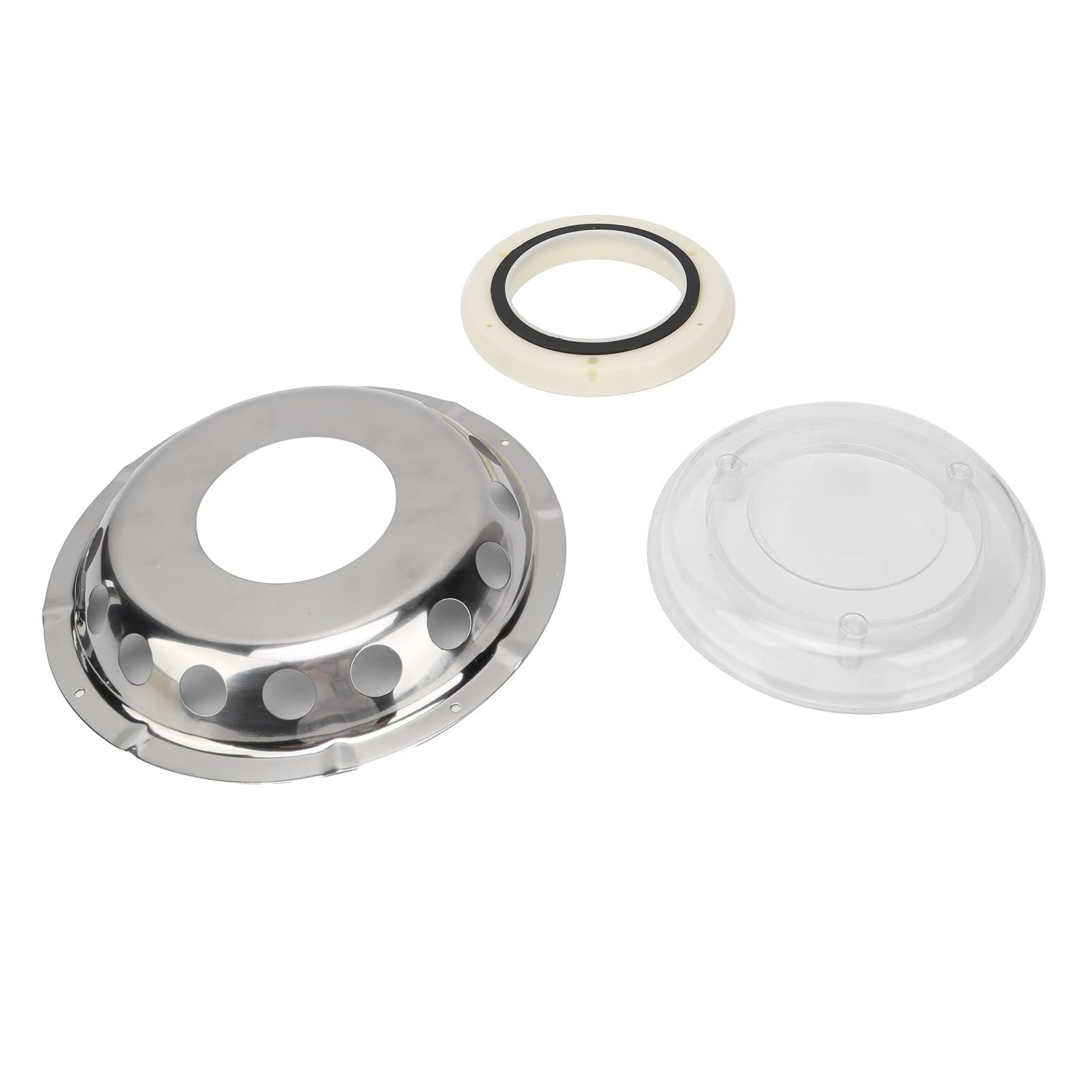 Accessoires de Bateau évent Marin en Acier Inoxydable Fenêtre de Ventilation en Acier Inoxydable Assemblage de Matériel Marin Centre Transparent pour Navires