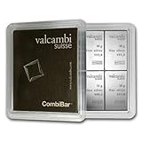 10 Gramm Generisch 10g Silberbarren, Tafelbarren, Feinsilber, Neu, Valcambi (1 Stück)