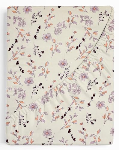 Image of SANMARINO Premium Cloud Cotton 360 Fitted King Bedsheet with 2 Pillow Covers | 300 TC Soft Fabric | Deep Pocket Elasticated Bed Sheet (78 x 72 + 10 Inches) (Vintage Mauve)