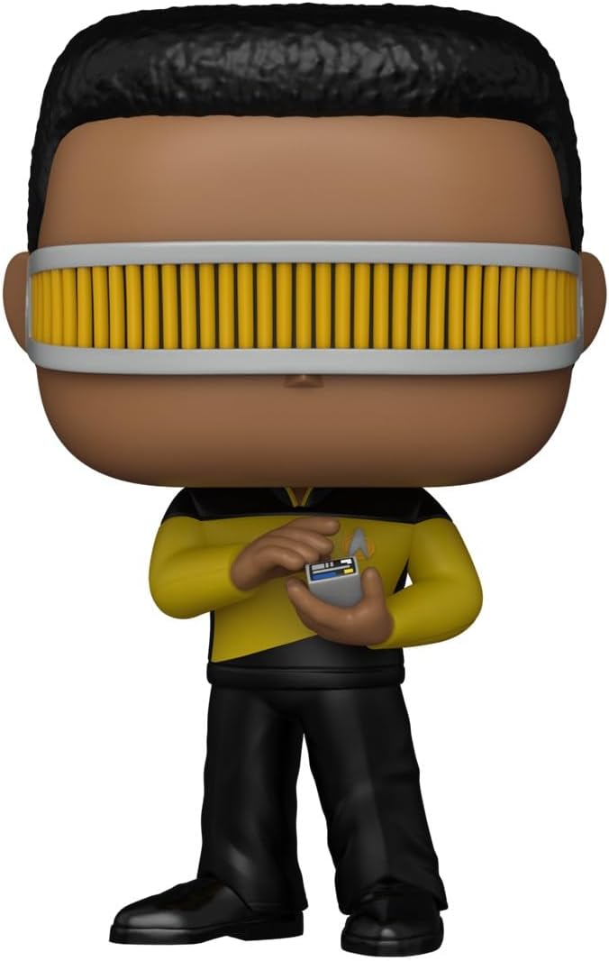 Funko Pop! TV: Star Trek Next Generation - Geordi La Forge - Collectable Vinyl Figure - Gift Idea - Official Merchandise - Toys for Kids & Adults - Sci-Fi Fans