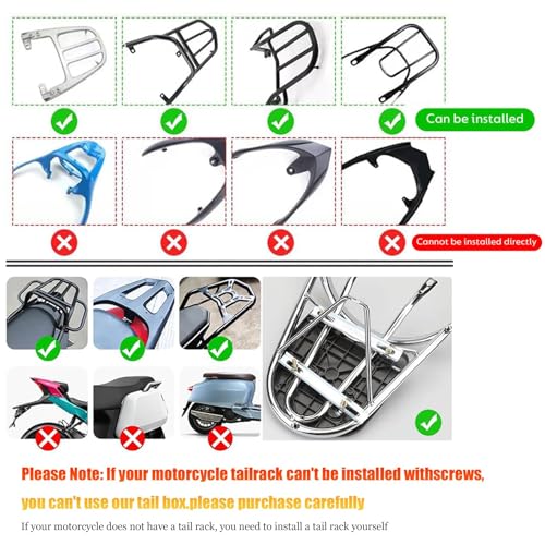 Top case moto Yamaha X Ride rigide et verrouillable avec coffre étanche - 3