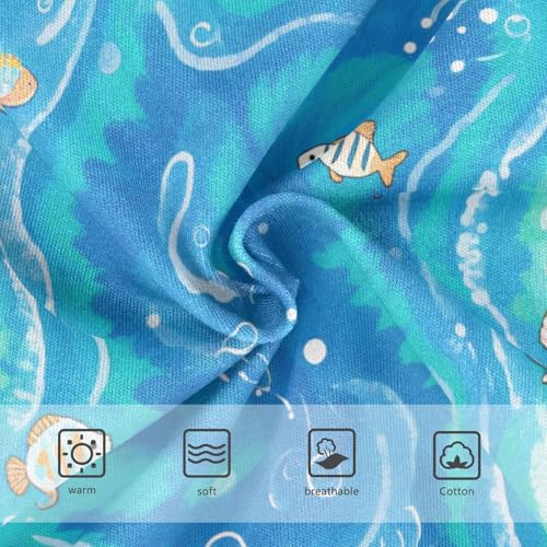 GuoChe Sport Panties Stretchy Triangle Panties Organic Underpants for Toddler in Sizes 2T,3T, 4T, 5T, 6Y and 8Y3