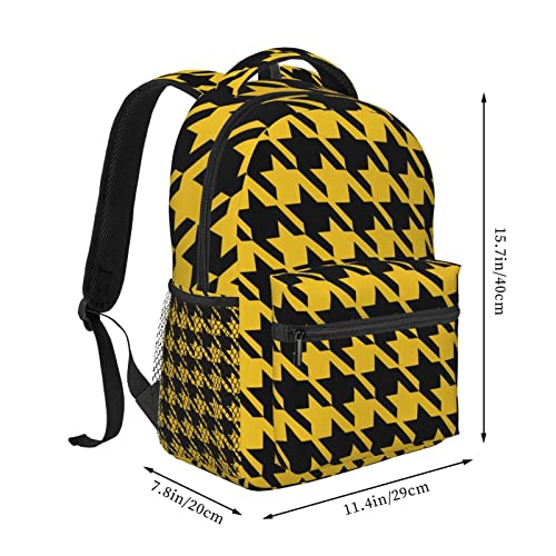 Sac à dos à carreaux taille unique avec compartiment PC - 3