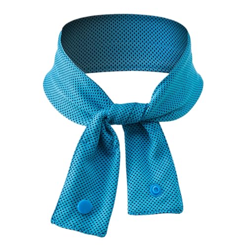 冷感ネッククーラー 保冷剤付き2025年 吸水冷却タオル 20時間持続冷感|繰り返し使用可能なアイススカーフ|屋外作業・スポーツ・通勤に最適な暑さ対策グッズ|首元・頭部の熱中症予防