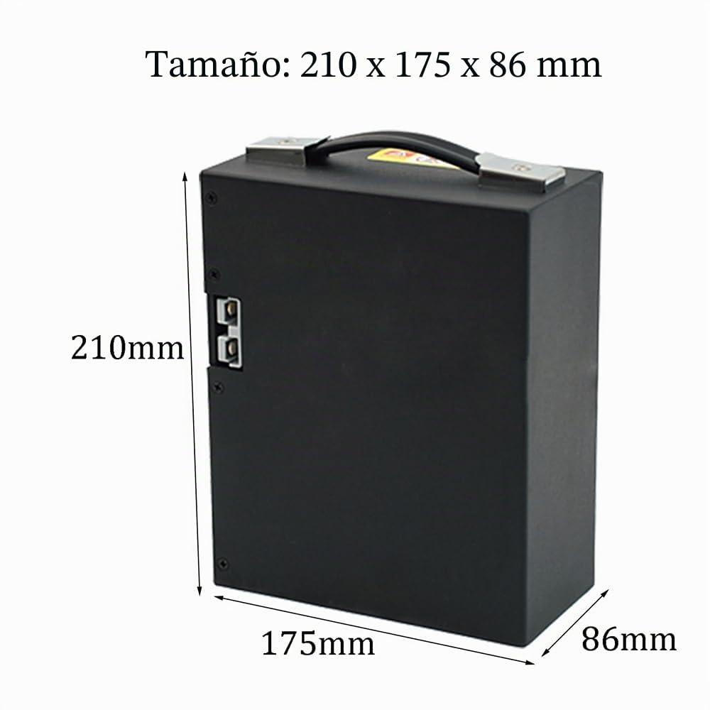 Batería LiFePO4 de 24 V y 25 Ah para transpaleta eléctrica. Batería para Carretilla elevadora eléctrica para Carga y Descarga de carros/apiladores manuales.