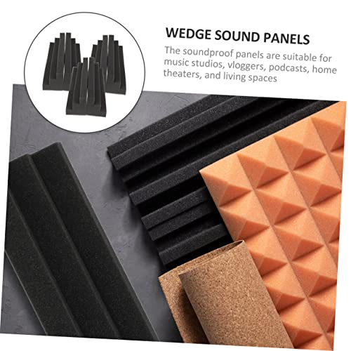 Paneles acústicos TOYANDONA 6pcs para insonorización, reducción de ruido y absorción sonora miniatura 5