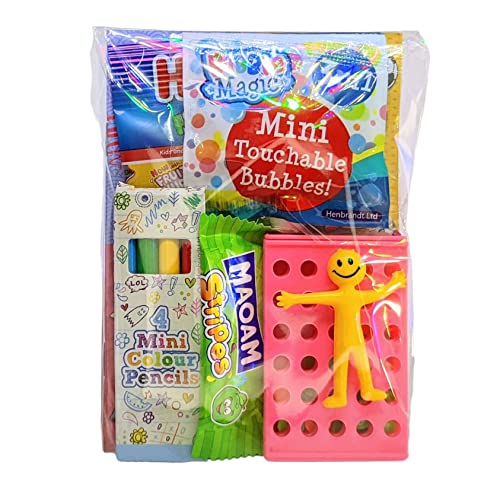 30 Pre Filled Party Bags for Kids Boys & Girls Birthday Favours Toys & Sweets Loot Bags (30 Unisex Party Bags)