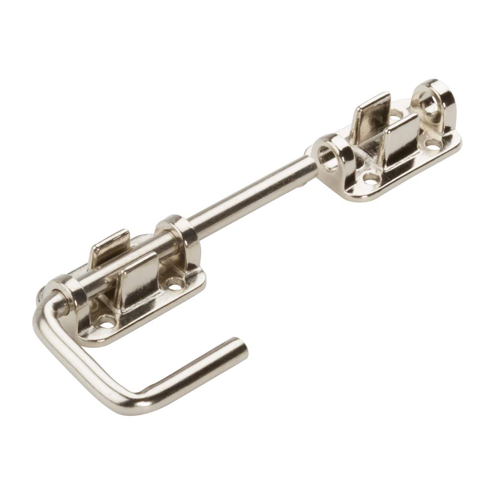 National Hardware Sliding Door Latch - Heavy Duty Nickel -3