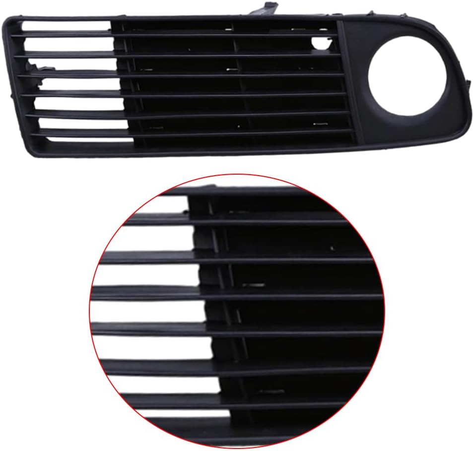 Fog Light Grille, Front Fog Light Grille Cover, 4B0 807 681 S Compatible with Audi A6 (C5) Sedan/Avant Pre-facelift 05/1997-2001, 1 pc (Right Passenger Side)