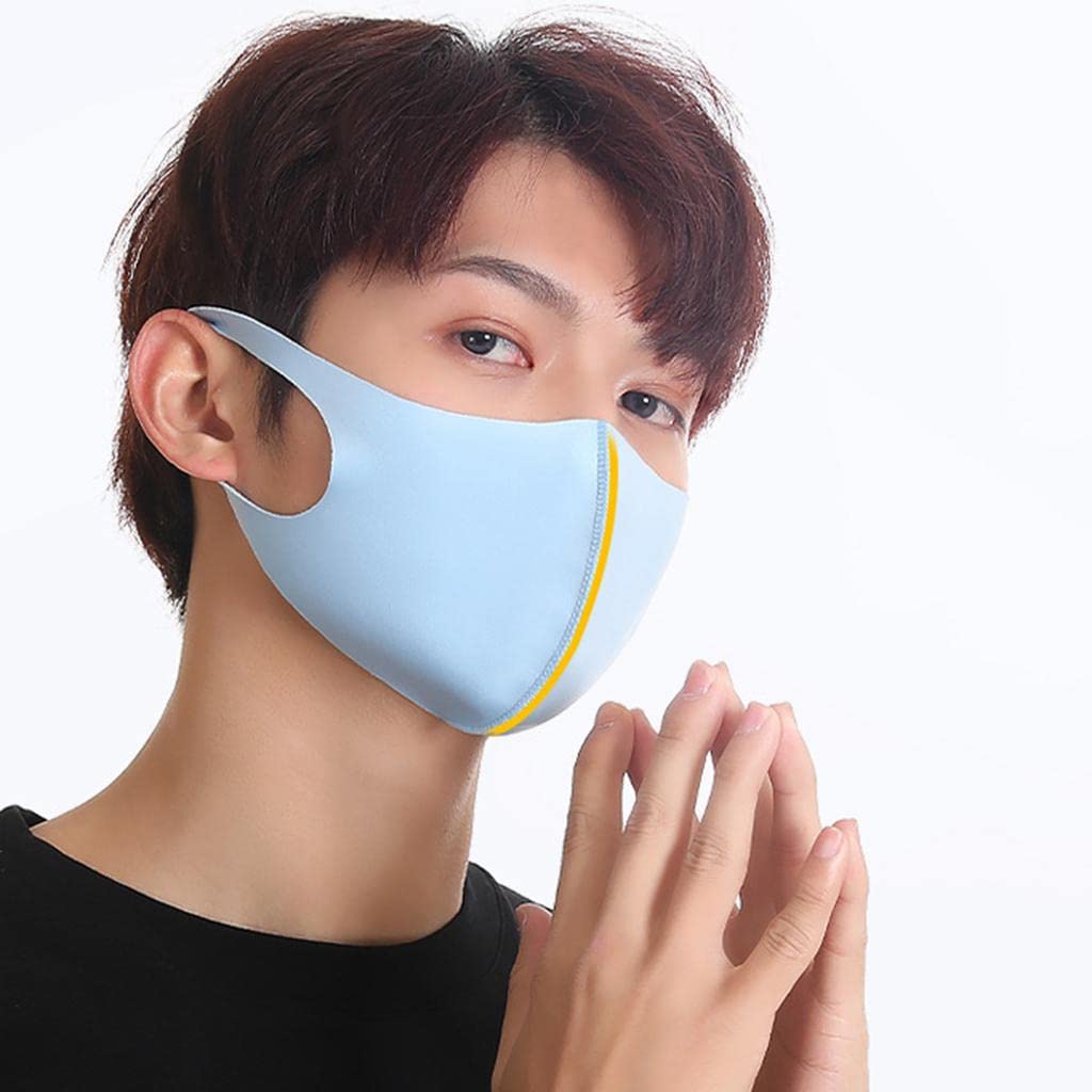 Anti Flu Pollution Mouth Mask Reusable Dust Proof Face Mask Blue-image-38