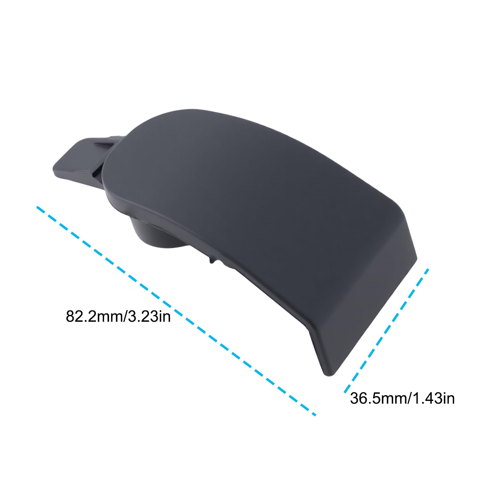 SG Store Osłona wspornika chłodnicy 8V518B069 kompatybilna z Ford Fiesta Mk7 2008-2017, ZJ3615241, 2 szt