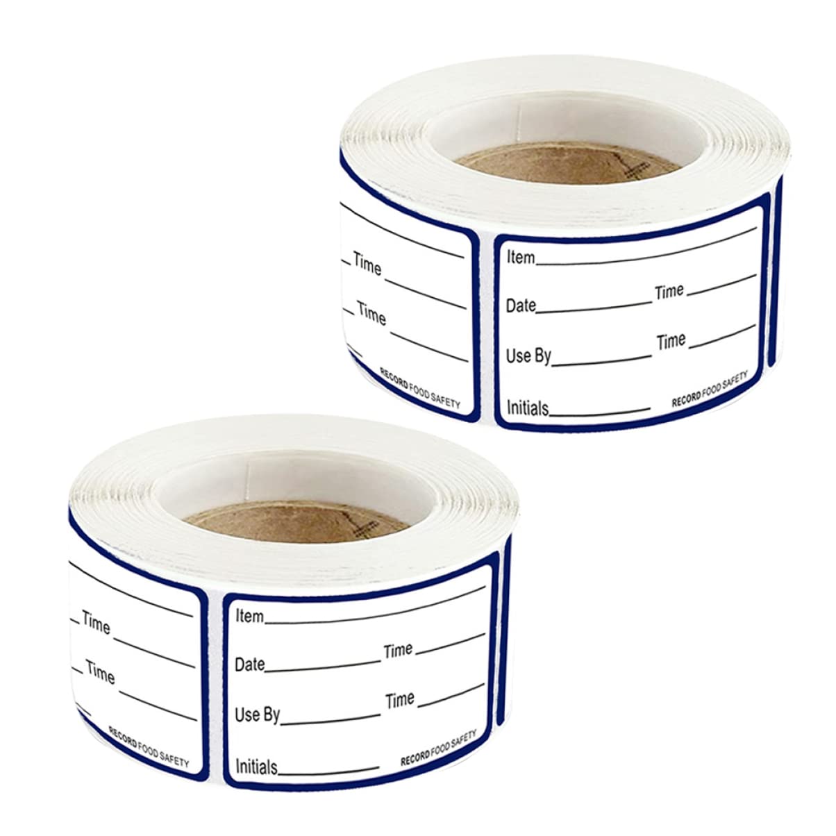 NUOBESTY 4 Set Etichetta Data Adesivo Etichetta Cucina Etichette Per Alimenti Frigorifero Congelatore Etichette Alimentari Adesivo Per Del Cibo Adesivi Carta 2 * 4