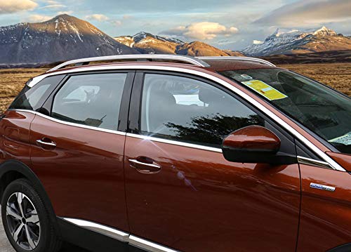 Liste Cromate Per Finestre Peugeot 3008 II (dal 2016) – 8 Pezzi, Acciaio Inox 304, Adesivo 3M - 7