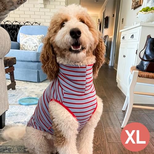 Image of KYEESE 2Pack Dog Sweater for Medium Dogs Soft Pet Coats Fleece Sweatshirt | Warm Turtleneck Dog Pullover Clothes, 4-Way Stretch & Lightweight Vest, Doggie Coat in Cold Weather, Daily Wear