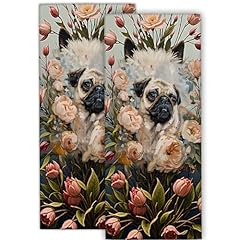 Pug Floral