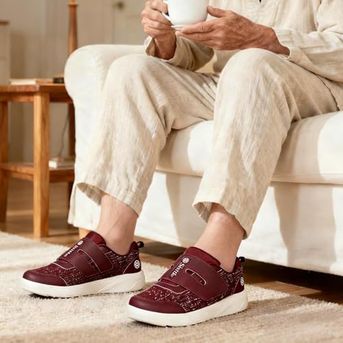 Image of Sisttke Women's Diabetic Shoes Wide Toe Box Slip-On Shoes