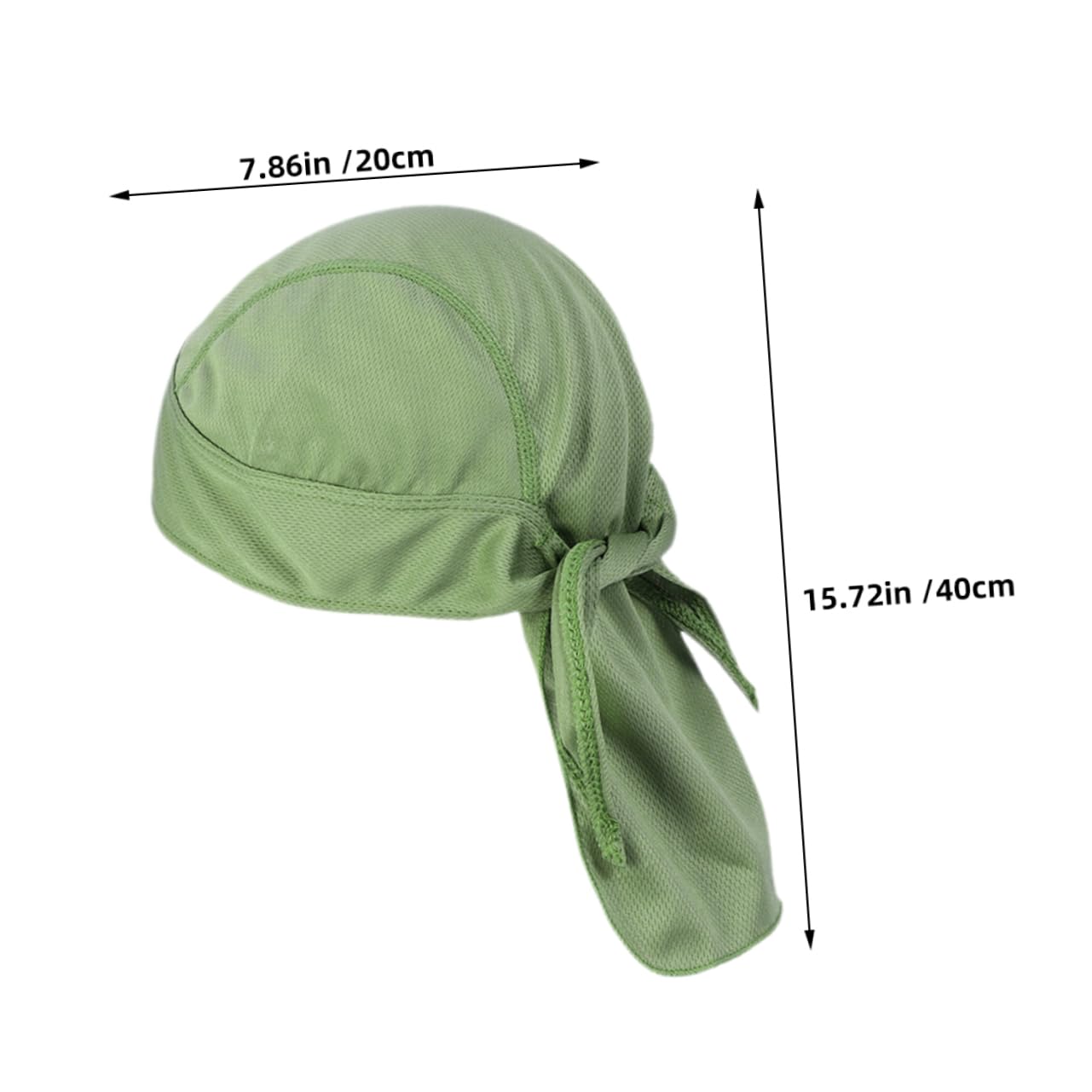 KOMBIUDA 3 Pack Men's Do Rags Bandana Cap Quick Dry Motorcycle Skull Protection Cooling Cycling Headwear for Men Women