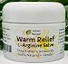 Urban ReLeaf Warm Relief L-Arginine Salve ! Shea Butter & Botanicals, 100% Natural. Gentle Circulation Warming Massage Cream.