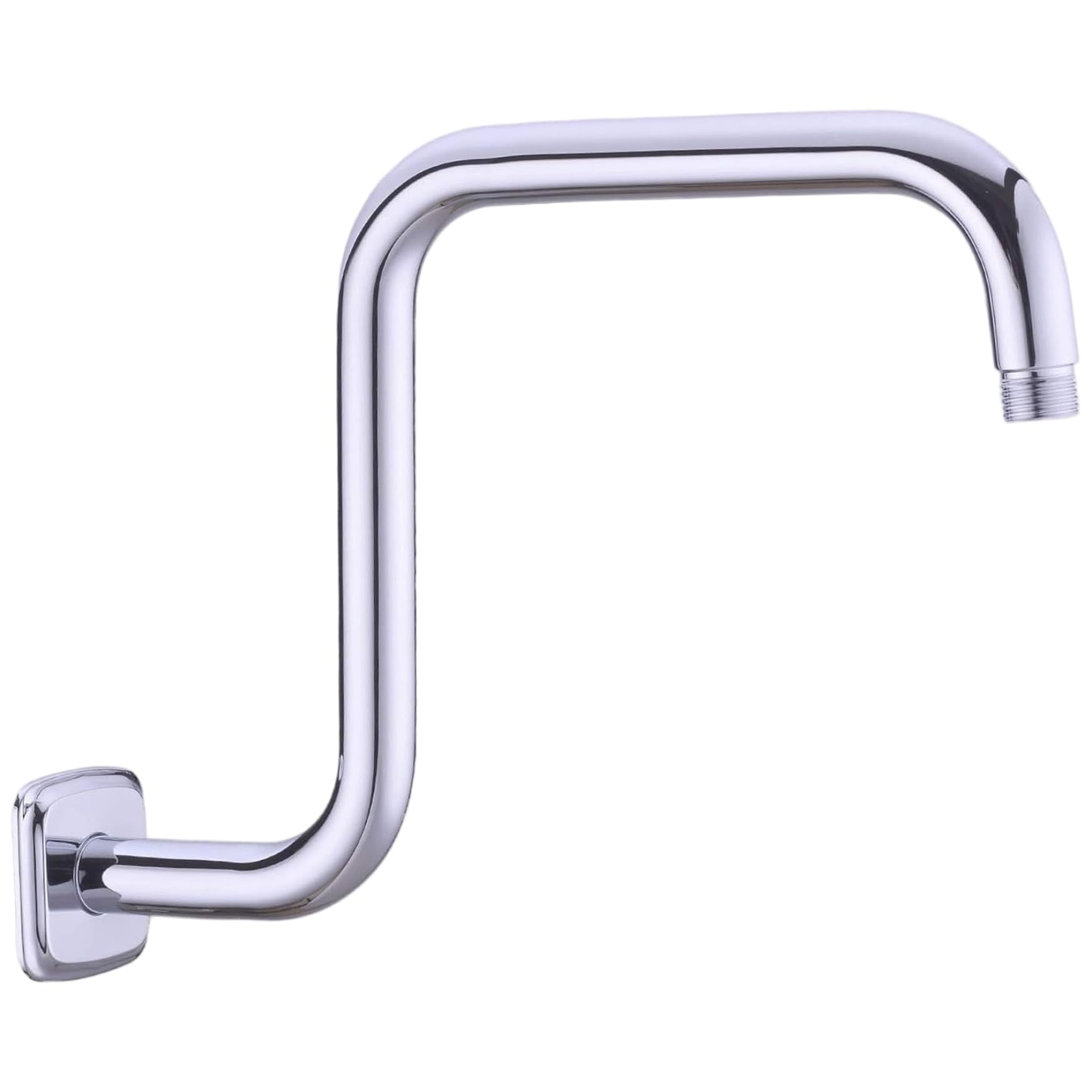 Bras d'extension de douche anti-corrosion en S de 13 pouces avec raccord 22mm