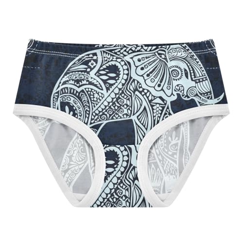 Funny Girls Underwear Toddlers 2t Cotton Cute Panties Girl Tribal Elephant Hard Black Briefs Undies Kids