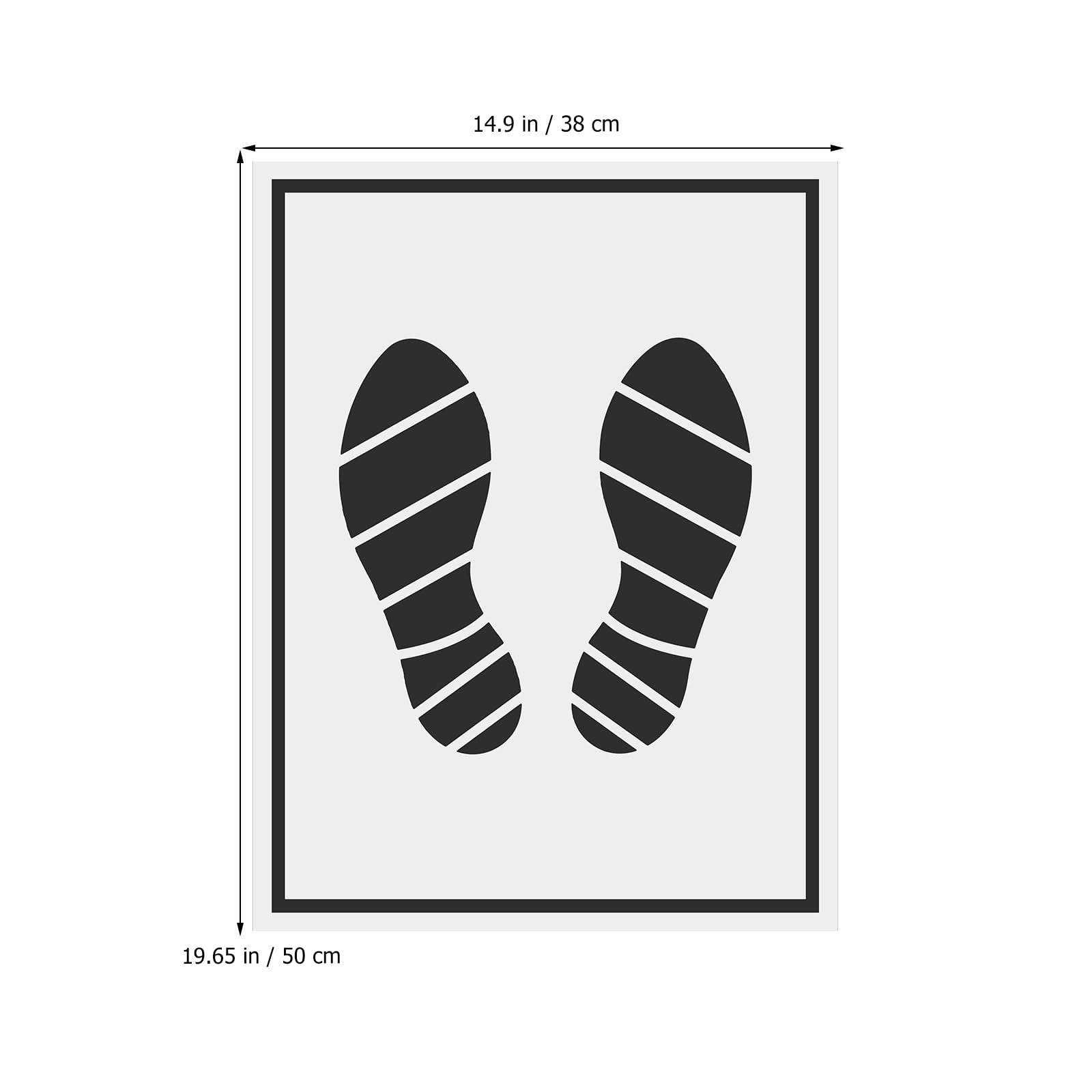 Zerodeko 50PCS Disposable Paper Car Floor Mats Automotive Paper Floor Mats for Car Detailing Wash Service Waterproof Poly-Coated — view 4