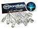 microtivity IL604 5mm RGB Slow-Rotating LED w/ Resistors (Pack of 30)