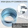iBroPrat 4PCS 2.72 Trailer Hub Cap,Trailer Axle Bearing Dust Cap Cup Grease Cover with 8 Rubber Plugs,Bolt Metal Trailer Axle Wheel Bearing and Hub Dust Caps for Most 7000 to 8000 Pound Axles Dexter