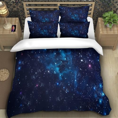Parure de lit étoiles cosmiques 135x200 microfibre - 5