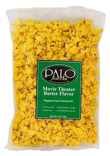Palo Popcorn Movie Theater Butter Flavor, 6-Ounce Bags (Pack Of 6) #TOP1