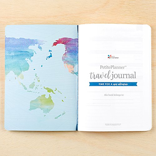Erin Condren Designer Petite Planner - Travel Petite Planner, Includes Flight Schedule Details, Packing List By Category, Journaling For Experiences, And Spending #TOP1