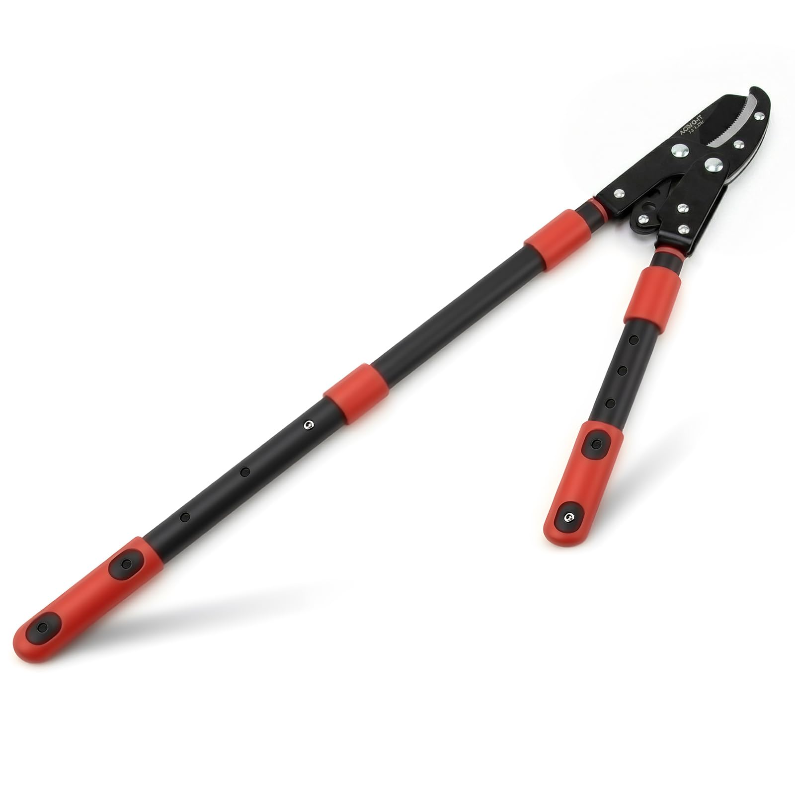 AGRICUT Troncarami telescopico da giardino a incudine, estendibile per alberi da 66 cm a 102,9 cm, capacità di taglio 5,1 cm, taglierina per rami resistente con lama in teflon in acciaio al carbonio