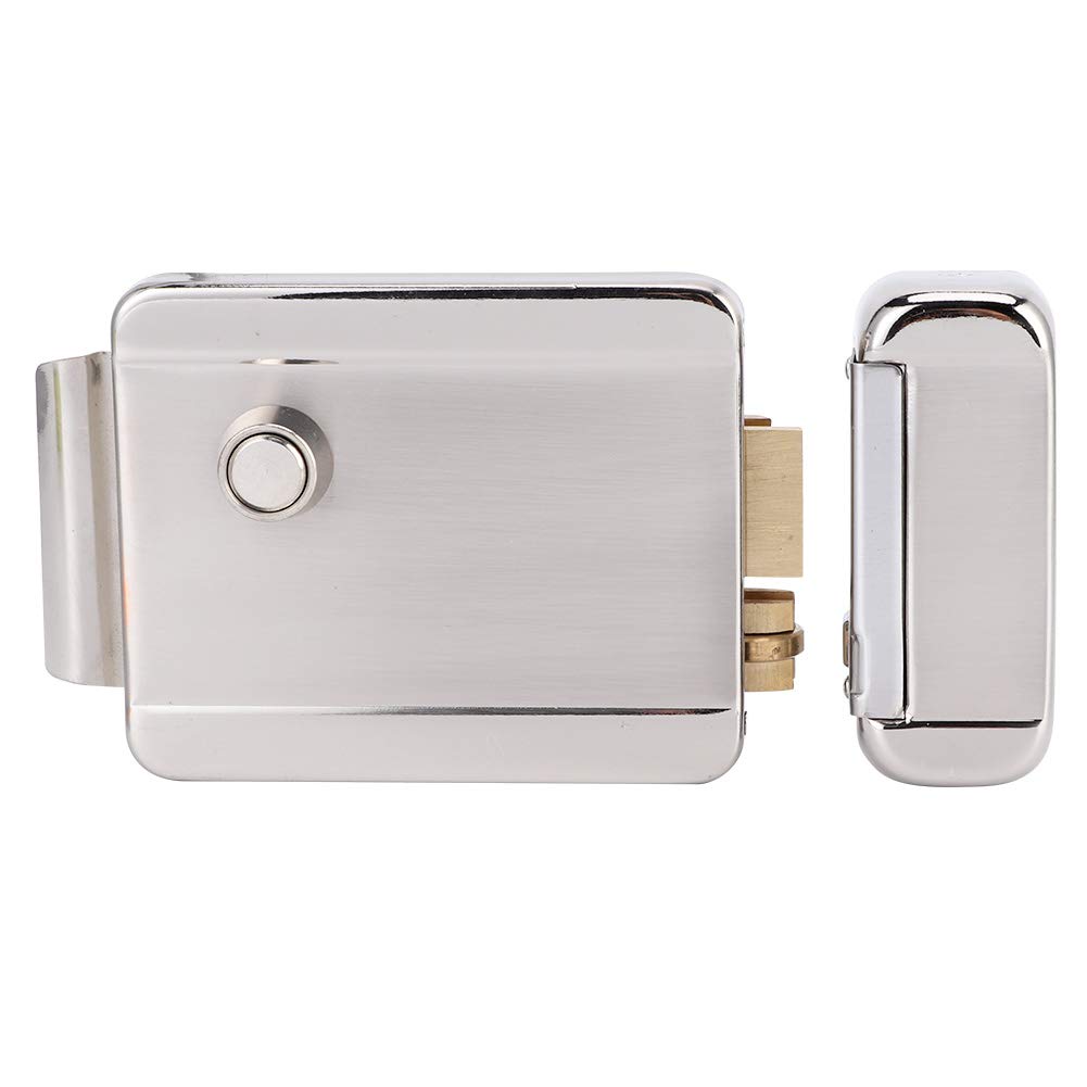 Antifurto Antifurto Serratura per cancello DC12V Serratura elettrica per controllo accessi con ingresso porta Serratura elettrica per scuole per hotel per casa