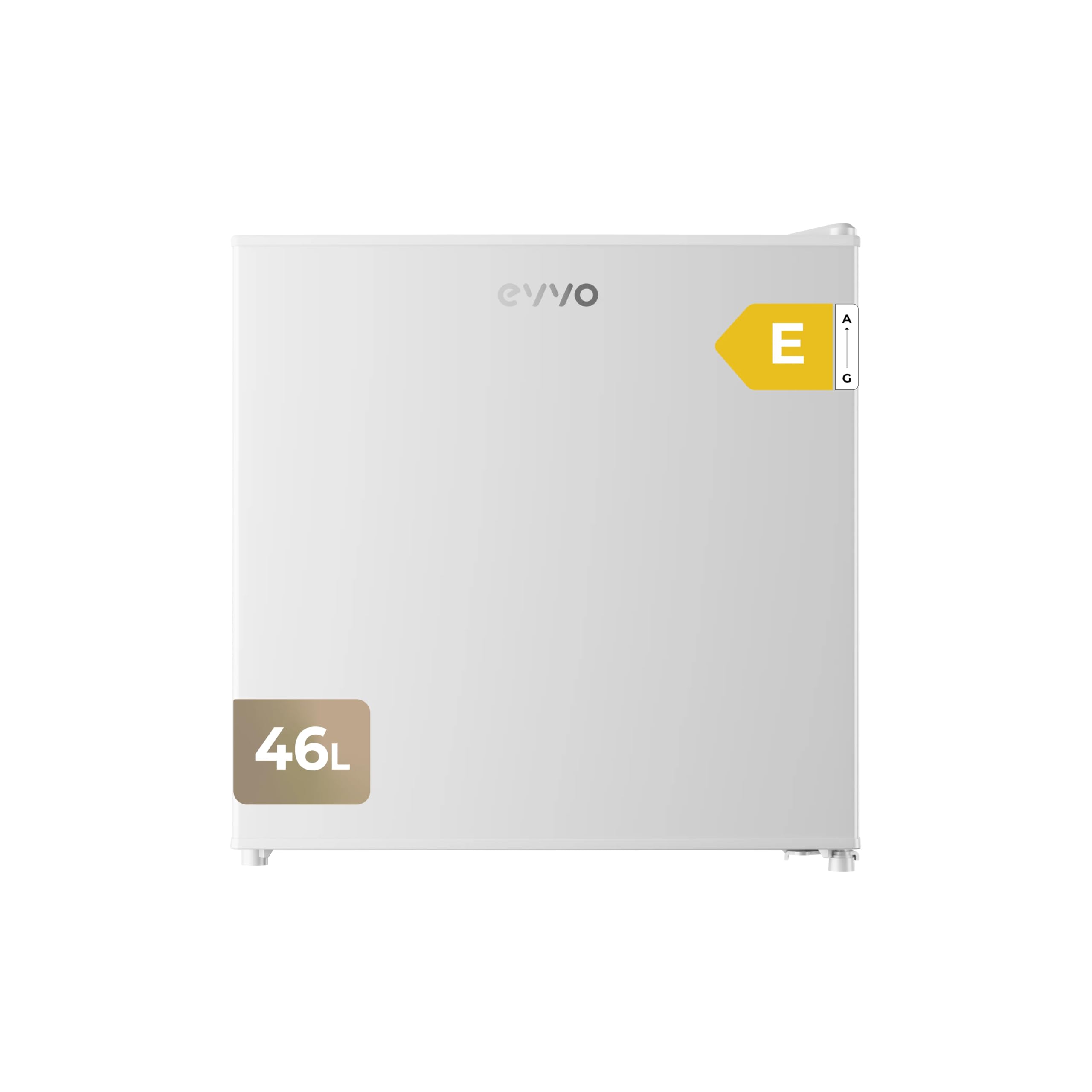 EVVO Mini Fridge F24X, 91 L, Stainless Steel, Low Consumption 85 kWh/year, Freezer Compartment, 41 dB, Compact Mini Fridge for Studios, Offices and Modern Kitchens — view 12