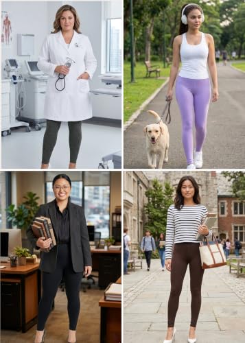 Image of STRETCH IS COMFORT Women's Ultra Buttery Smooth Cotton Leggings, Knee Length Leggings or Shorts | Small to 5X