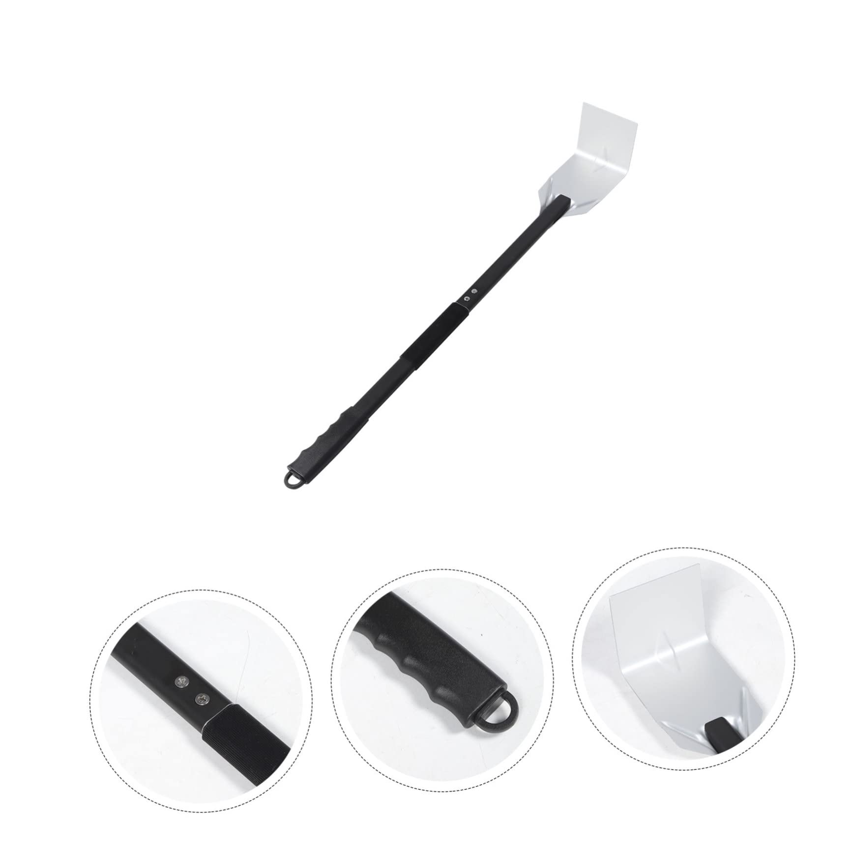 VICASKY Brush BBQ Grill Accessories Fireplace Cleaning Scraper Stainless Steel Ash Tool