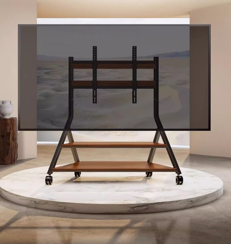 Soporte móvil universal para TV de 60" a 100" con ruedas miniatura 6
