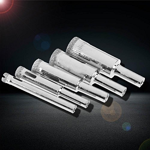 Brocas diamantadas para taladro 5 piezas 6-14mm miniatura 2