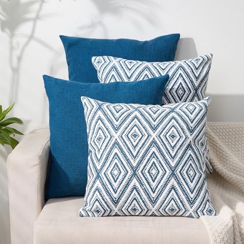 HPUK Decorative Throw Pillow Covers Set of 4 Couch Pillows