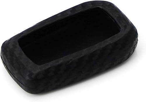 Miniatura 8 de iJDMTOY Funda de silicona suave con patrón de fibra de carbono, compatible con Toyota Mirai y JDM Importado Toyota Fortuner Hilux Land Cruiser Prado