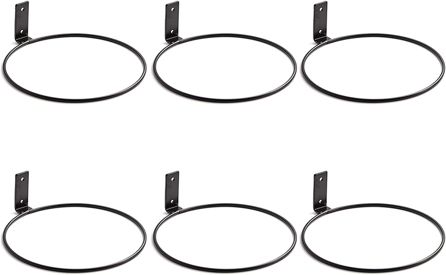 Unique Art Plant Holder Ring 8 inch Wall Mounted Metal Hanging Plant Stand (6 Pack) (B0C96K9FBD) Amazon Price History, Amazon Price Tracker