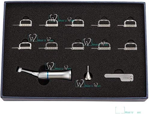 Reciprocating Orthodontic Interproximal Stripping Contra Head Kit + 10pcs Special Burs 5 Kind