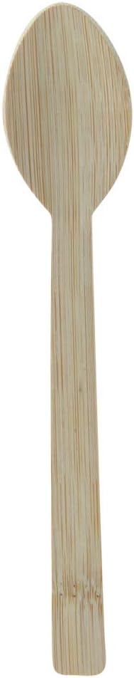 PackNwood 210CVBJN3 6.69 in. Bamboo Light Spoon, Natural