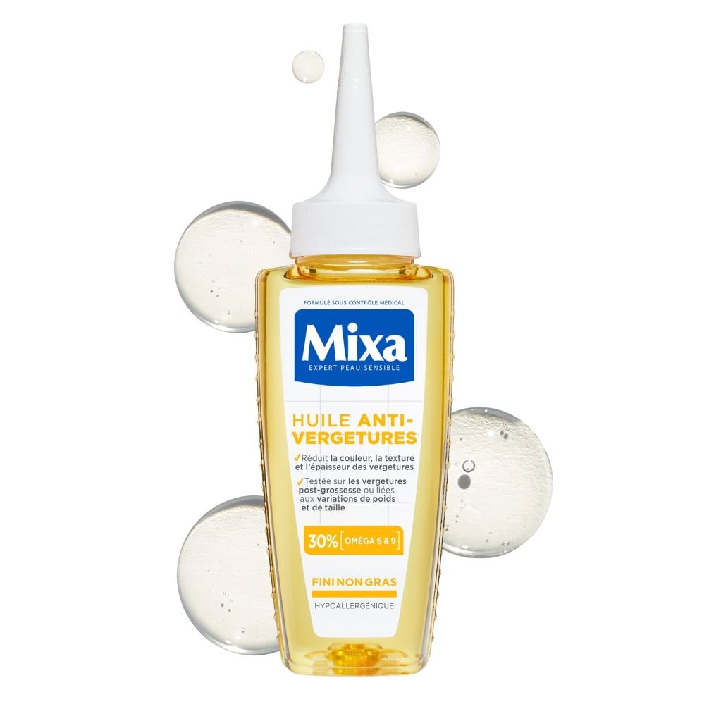 Mixa Huile Anti-Vergetures 30% Oméga 6 & 9