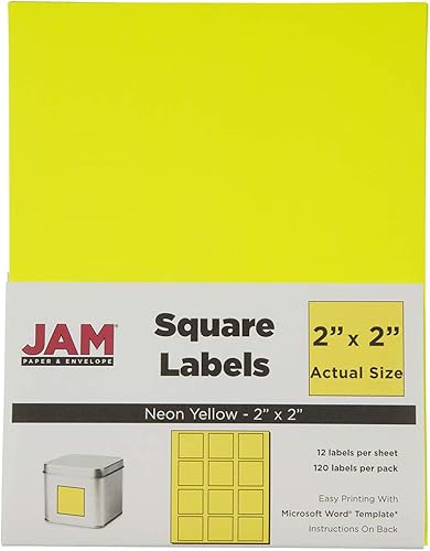 Vista 216 de JAM Paper Etiquetas para dirección postal (7 tamaños)