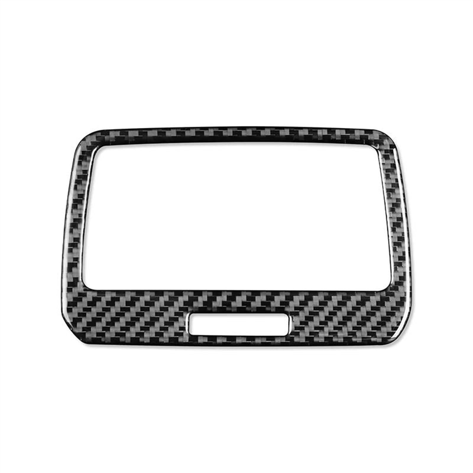 Piwine Black Car Interior Accessories Sticker Modified Rear Exhaust Vent Frame Decoration For Golf 7