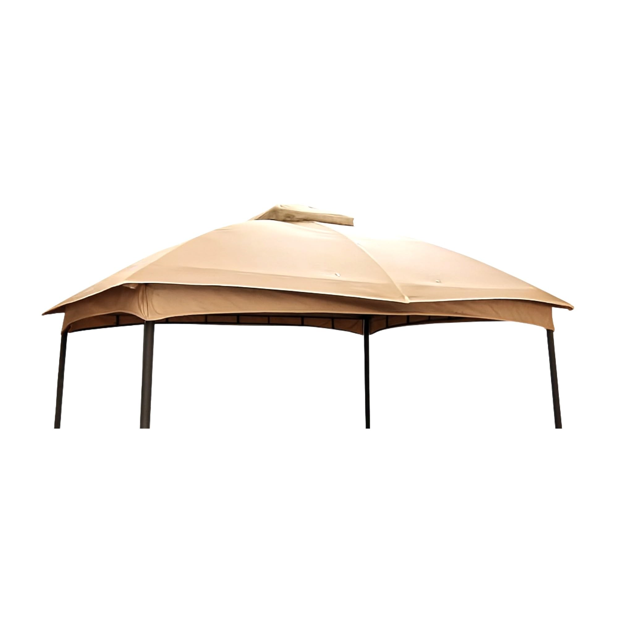 Garden Winds Reinforced Replacement Canopy Top Cover Compatible with The AHGUS-CM-D11995KH-NC 10' x 12' Arc Leg Gazebo - Classic Sand, Riplock 350-image-23