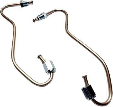 Front Brake Pipe Set for Land Rover Defender 90 200 300 TDIi 1991-1997 Copper 1 Pair