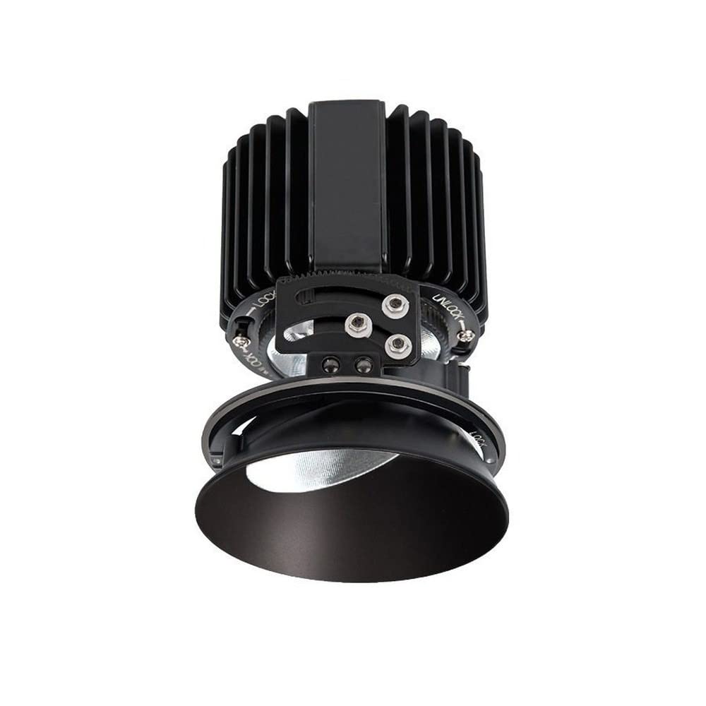 WAC Lighting -36W 15 Degree 90Cri 1 Led Round Adjustable Invisible Trim in Contemporary Style-5.75 Inches Wide by 6.88 Inches High-2700 Color Temperature-90 Color