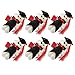 PRETYZOOM 6Pcs 2022 Cadeaux de Fin D' études D' Ours en Peluche de Décoration de Graduation Portent Poupée Valentines Cadeau de Jour pour 2022 Ours Grad Poupée Remplissage Bouquet de Fleurs